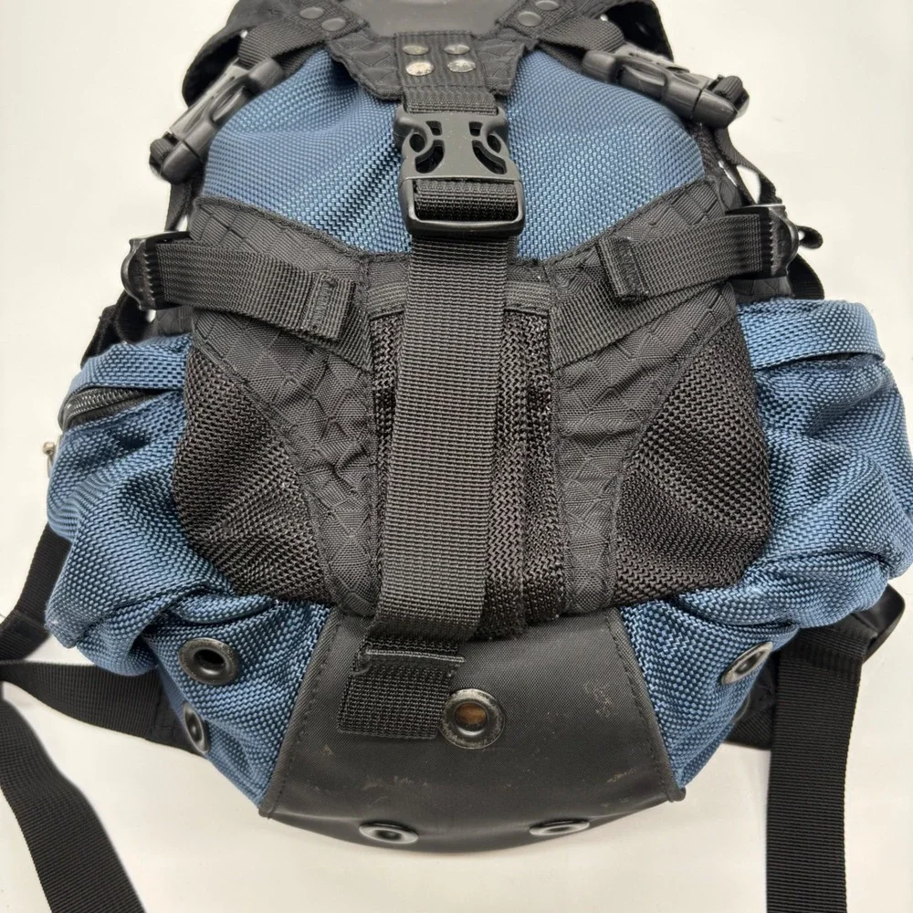 Oakley Vintage Icon Mini Tactical Bag Blue Black Streetwear Backpack